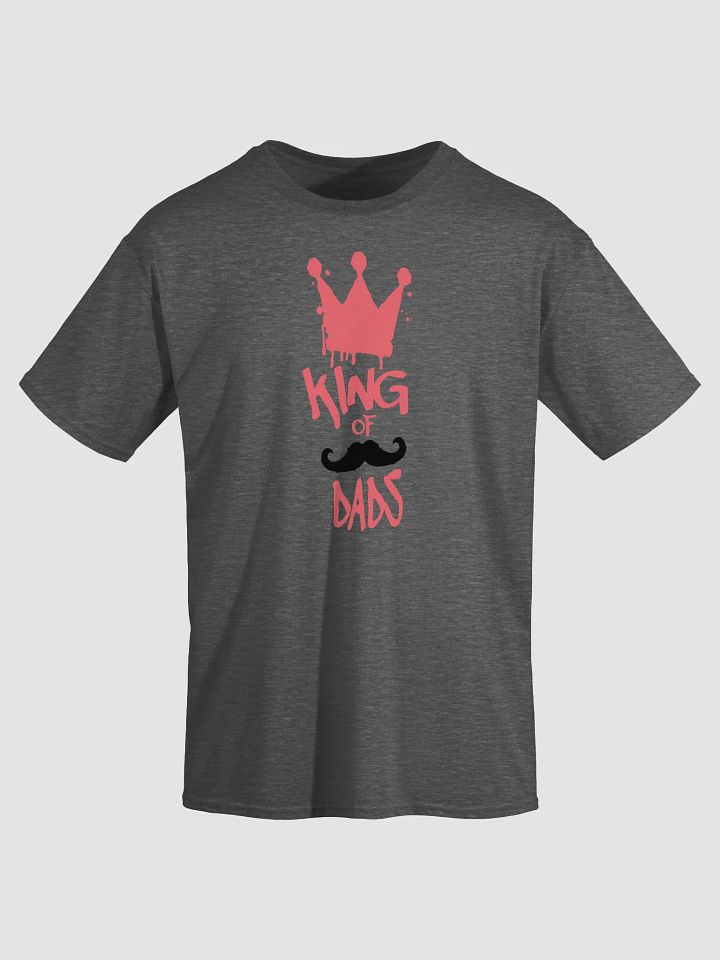 King of Dads Crown Graffiti Tee – Urban Bold Father's Day Shirt for Cool Dads product image (9)