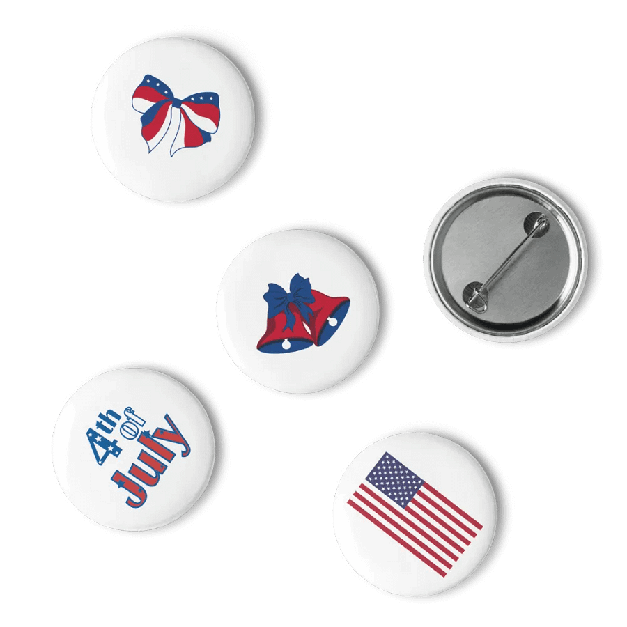 Patriotic Pin Button Set product image (15)