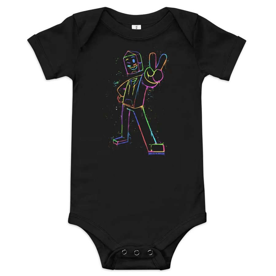 Inked Up Bricks 'O' Brian Toddler Onesie product image (1)
