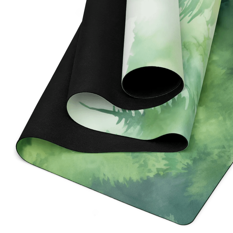 Lotus Namaste Green Forest Yoga Mat product image (3)