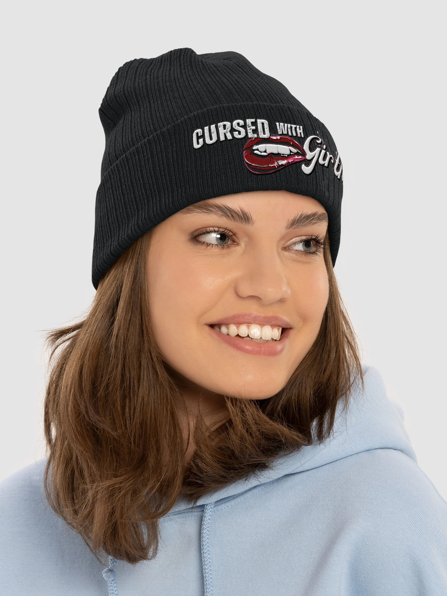 Cursed with Girth Beanie product image (38)