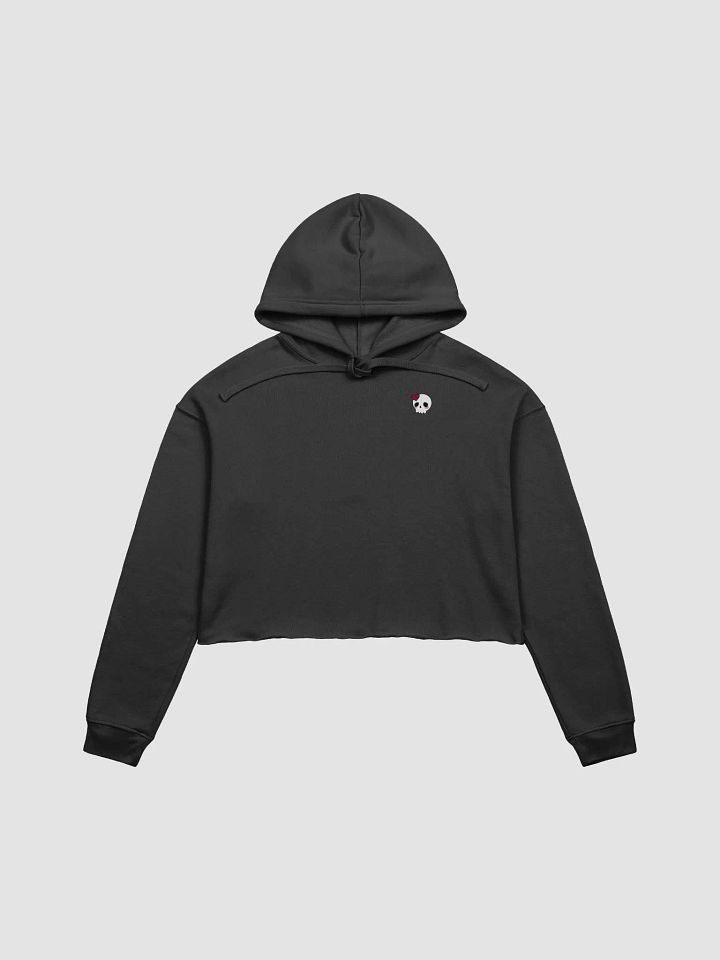 Skull Heart Crop Hoodie product image (4)