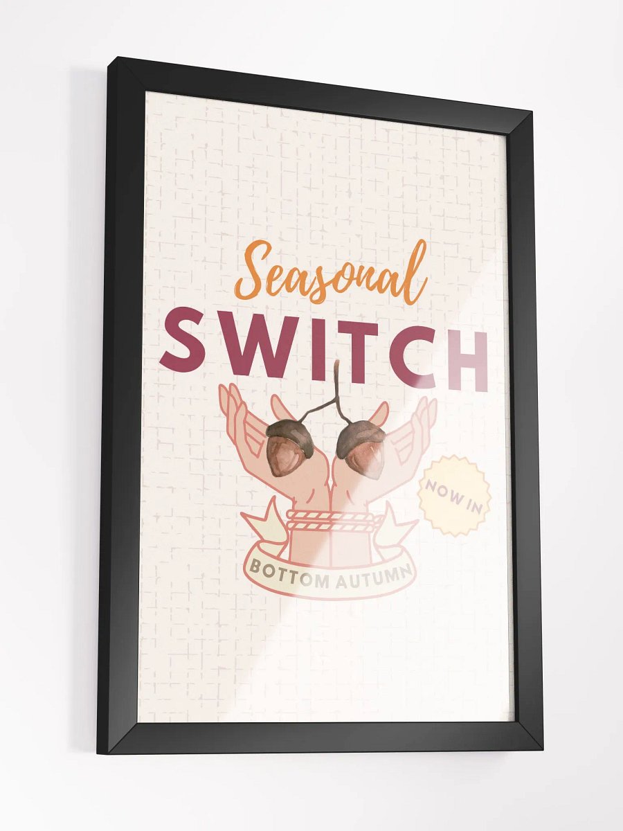 Framed Poster: Seasonal Switch Bottom Autumn product image (3)