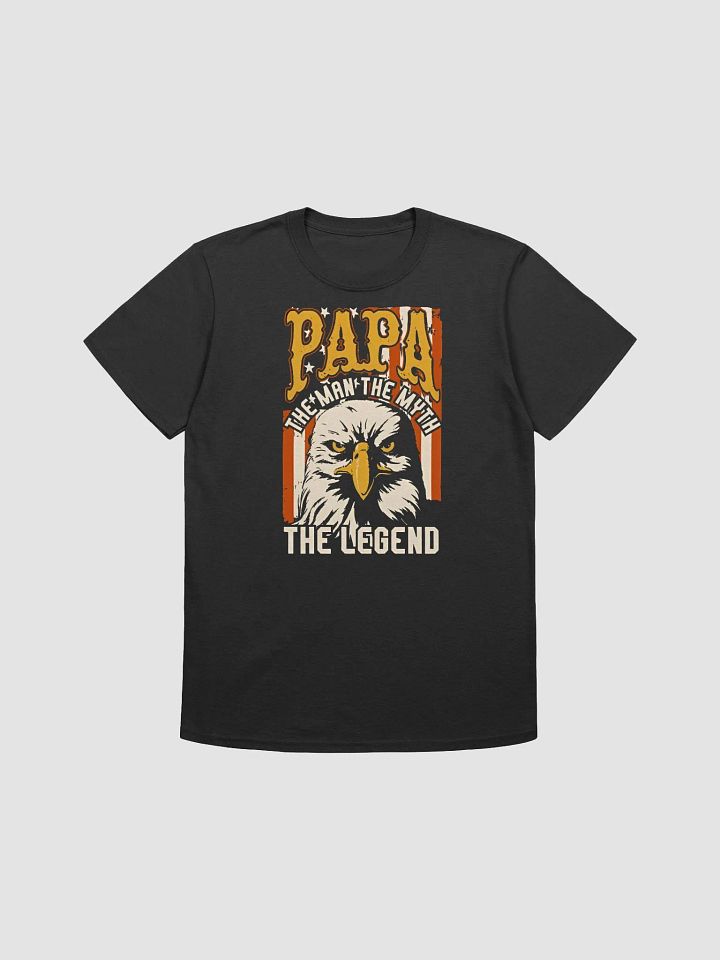 Papa Man Myth Legend - Unisex T-shirt | Gildan 64000 - Father's Day Gifts product image (1)