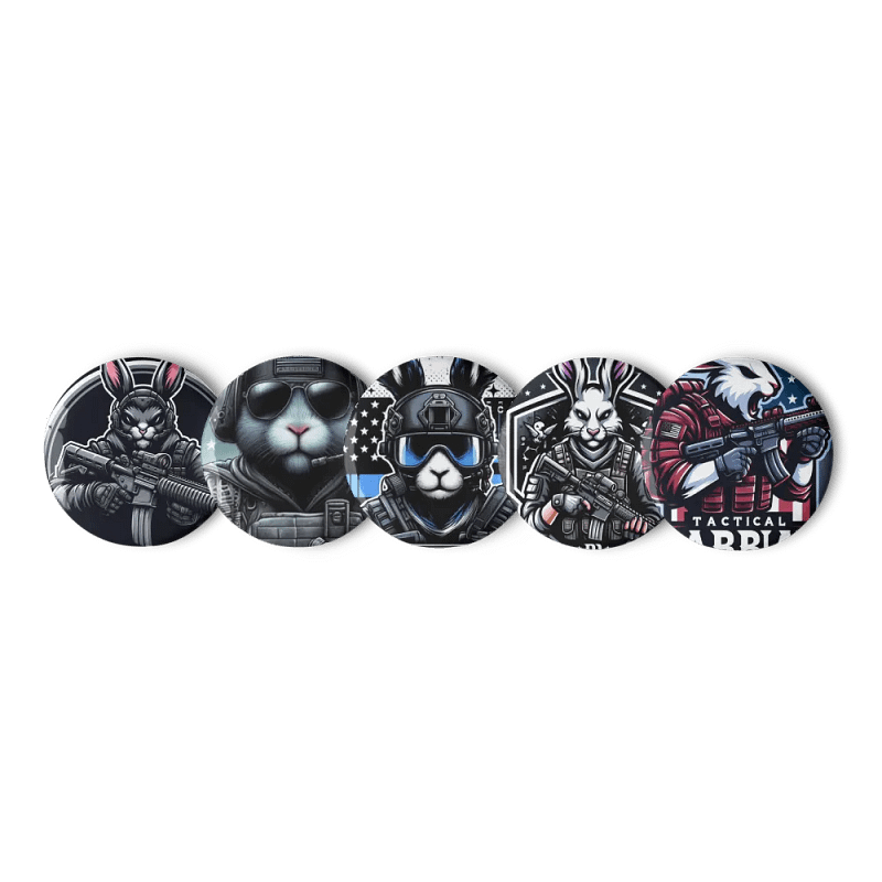 Tactical Rabbit Pins