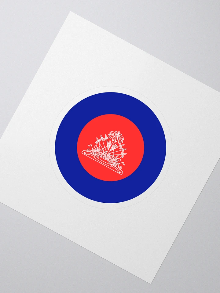 Red and Blue Cockade Stickers product image (2)