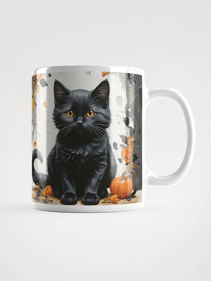 Midnight Muse Black Cat Mug product image (1)