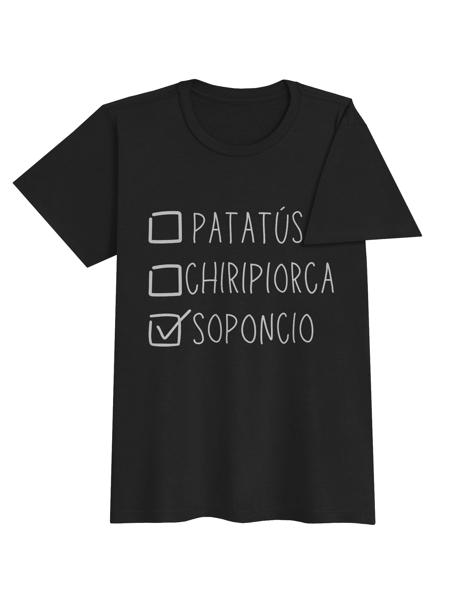 Patatús Chiripiorca Soponcio T-Shirt Mujer product image (3)