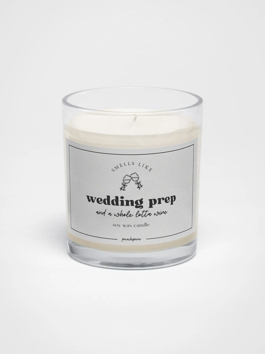 Wedding Prep Candle – Funny Bride Gift, Wedding Planning & Wine Candle product image (1)