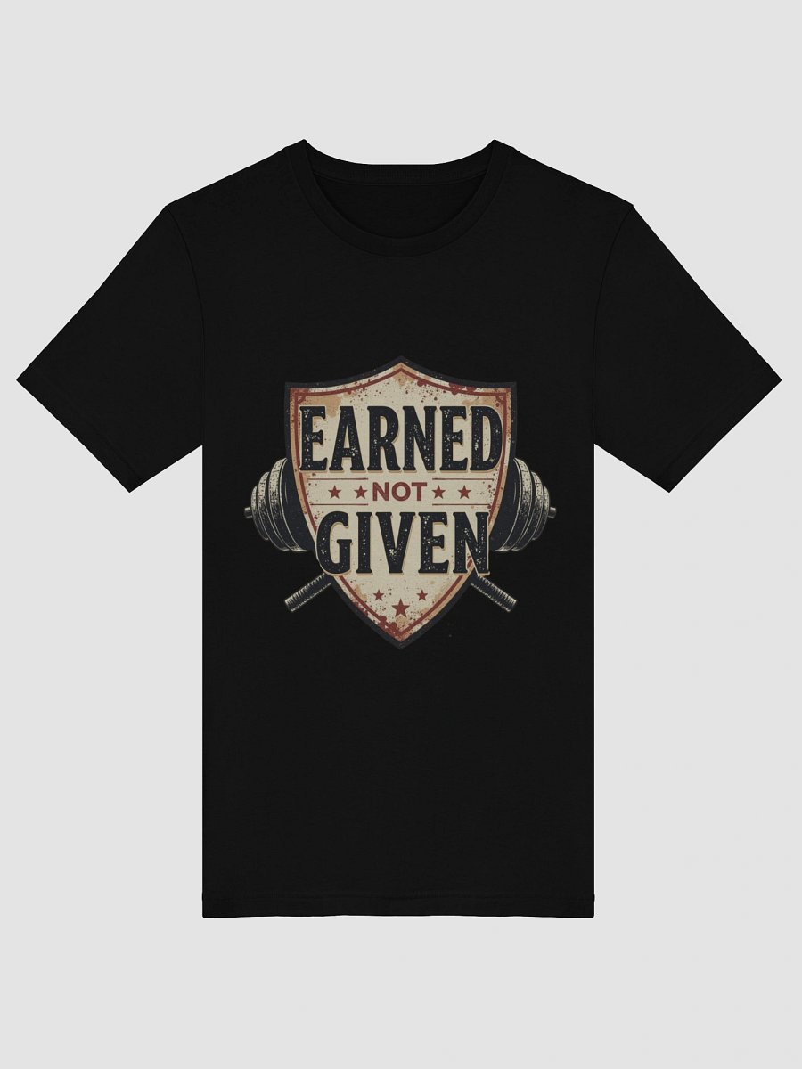 Earned Not Given Vintage Shield T-Shirt product image (46)