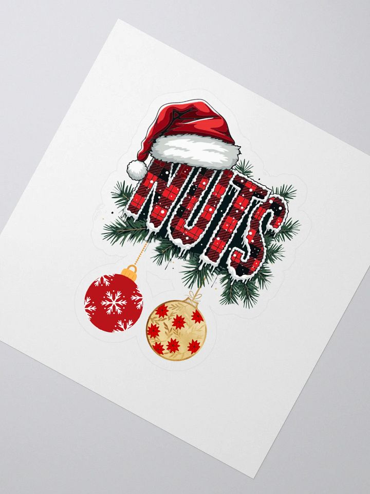 Chest Nuts Christmas Stickers product image (2)
