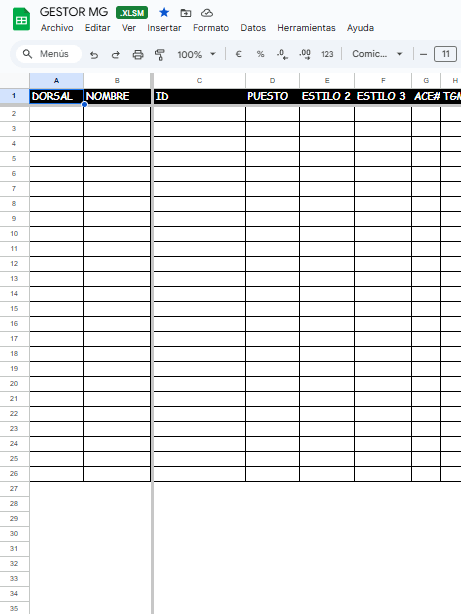📊 Gestor de Datos para MG en Clubes Pro product image (2)