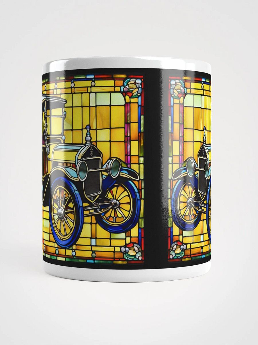 #003 Old Yellar Model-T Stained Glass Mug product image (13)
