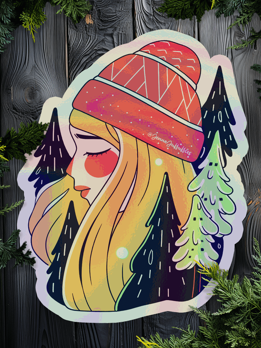 Mistral | 3D Holographic Kiss-Cut Sticker product image (1)