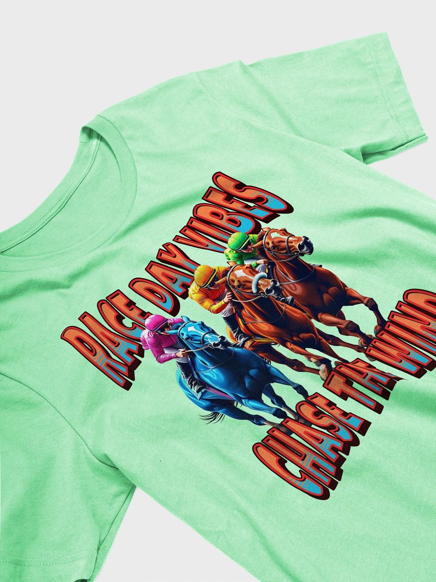 Race Day Vibes Chase the Wind Horse Racing Jockey T-Shirt product image (29)