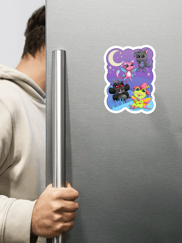 Spriteas Die-Cut Magnet product image (1)