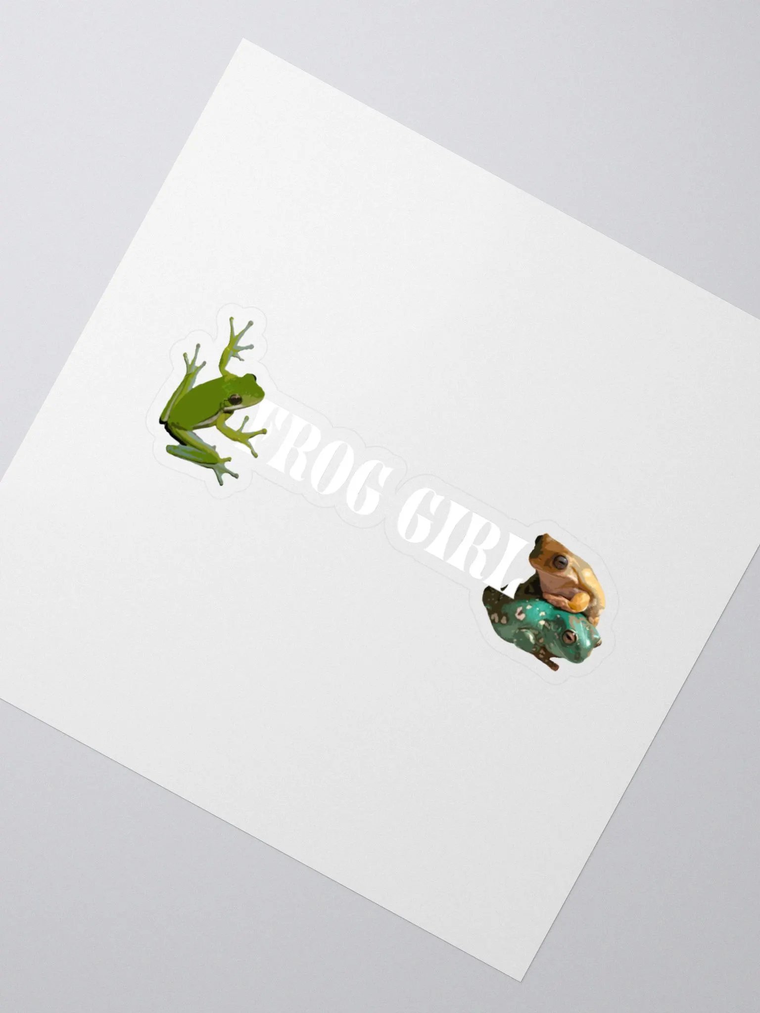 Frog Girl stickers product image (7)