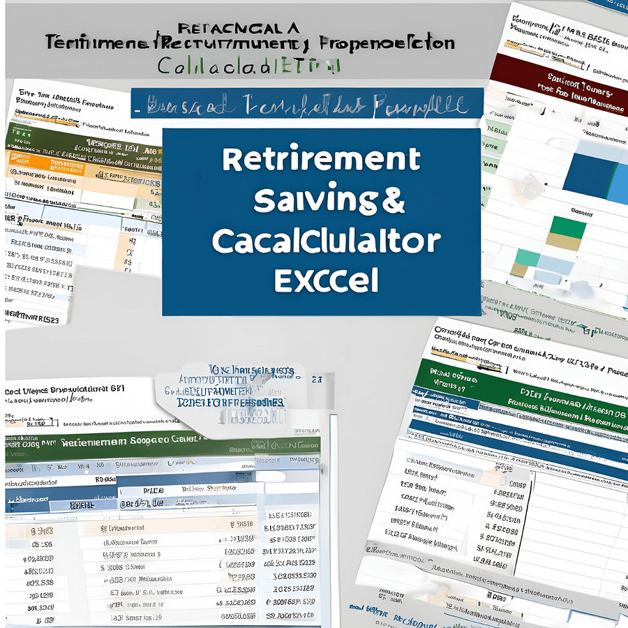 Retirement And Savings Calculator Excel Template Bundle product image (7)