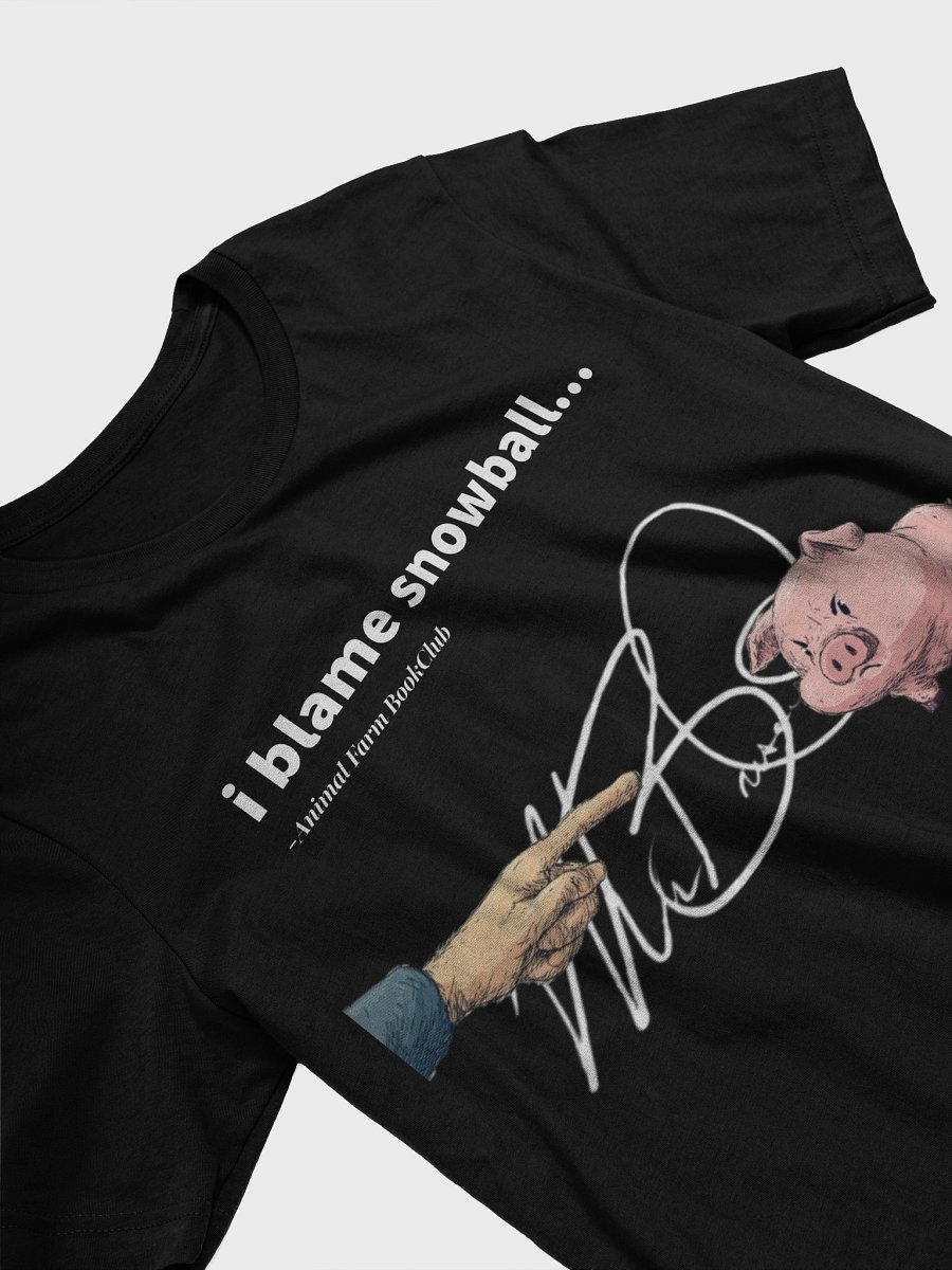 MrBiscuitSpeaks I Blame Snowball T-Shirt product image (3)