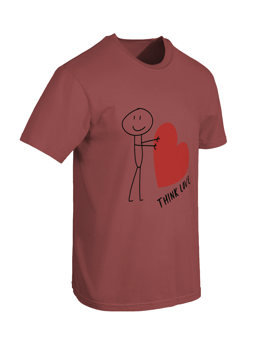 Think Love Heavyweight T-Shirt product image (87)