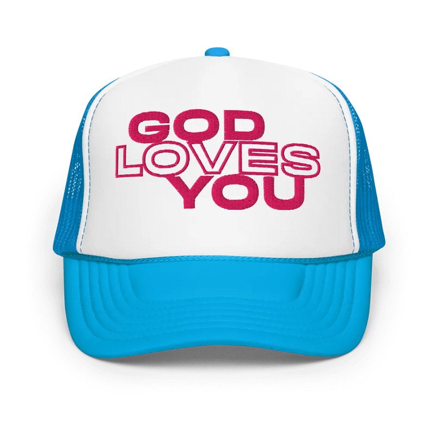 God Loves You-Trucker Hat product image (1)