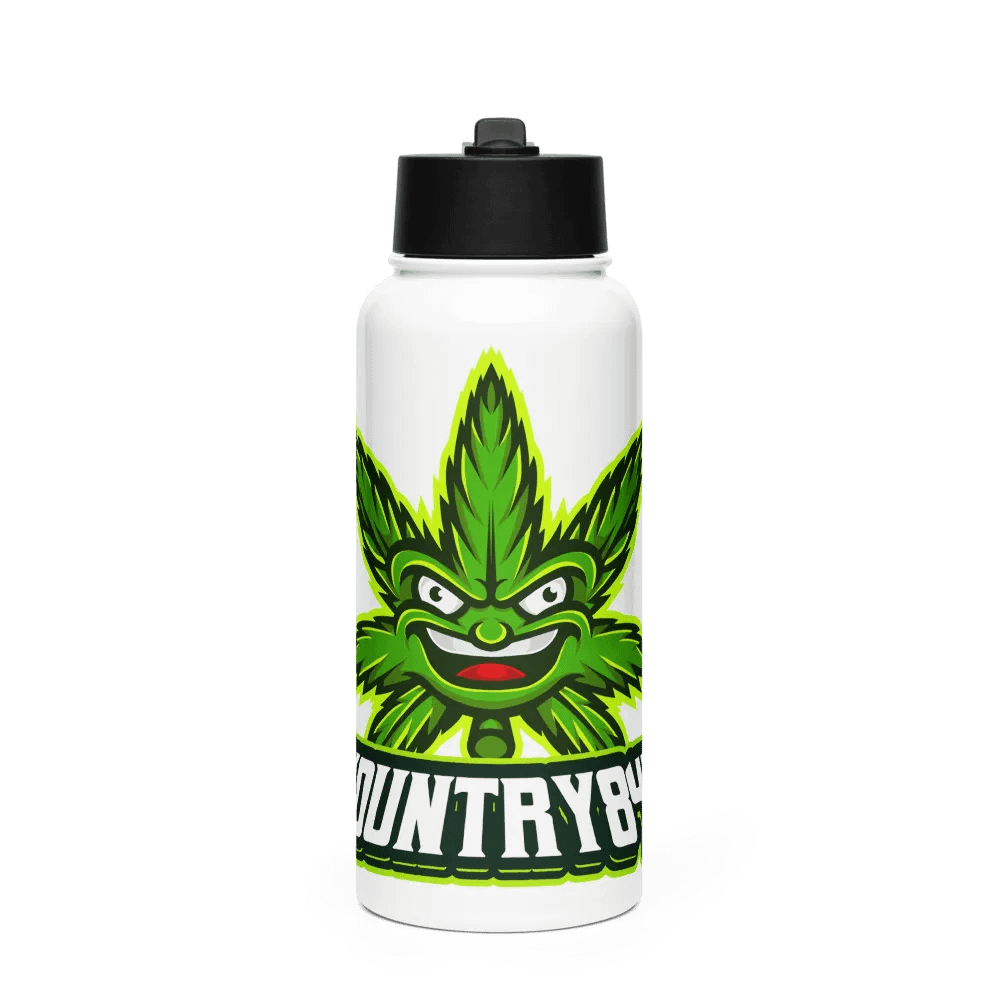 Cannabis Logo - Stainless Steel Bottle product image (1)