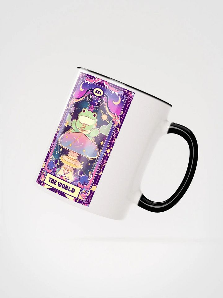 Cosmic Tarot Collection The World Frog Mug product image (15)