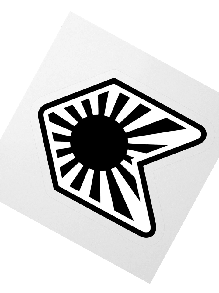 Shoshinsha Mark Rising Sun Sticker product image (2)