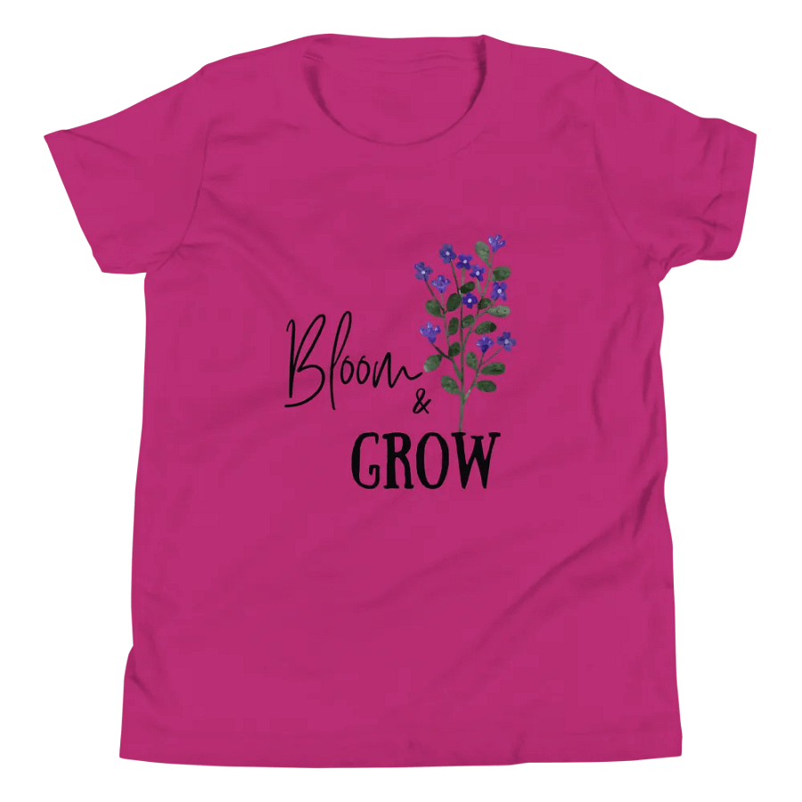 Bloom and Grow Youth T-shirt product image (1)