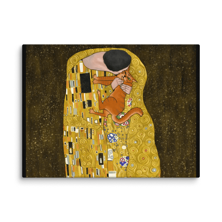 The Reluctant Kiss Canvas Print product image (5)