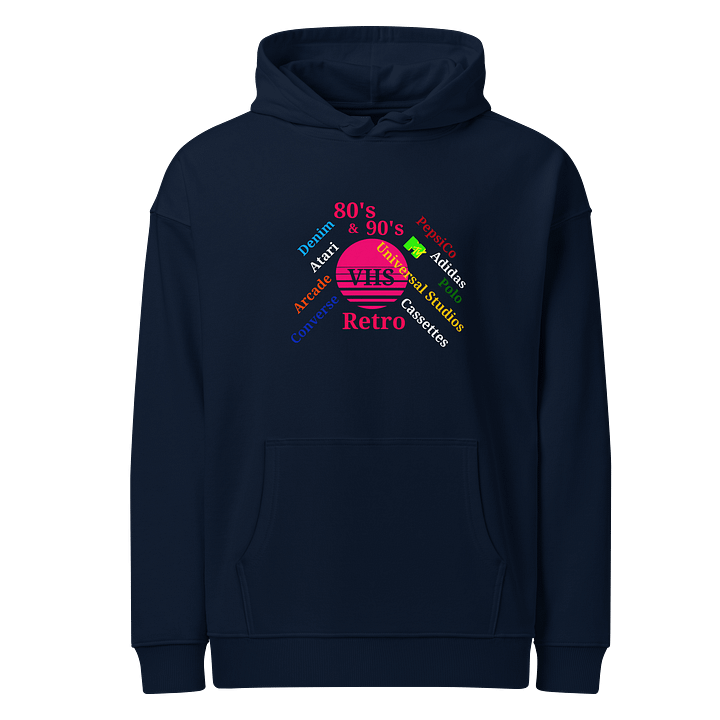 Retro VHS Circle Unisex Hoodie product image (1)