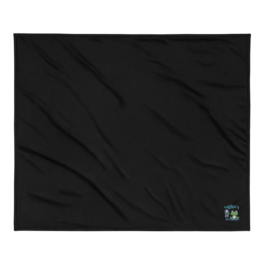 Bestickte Premium-Sherpa-Decke mit Motiv Du bist nicht alleine product image (2)