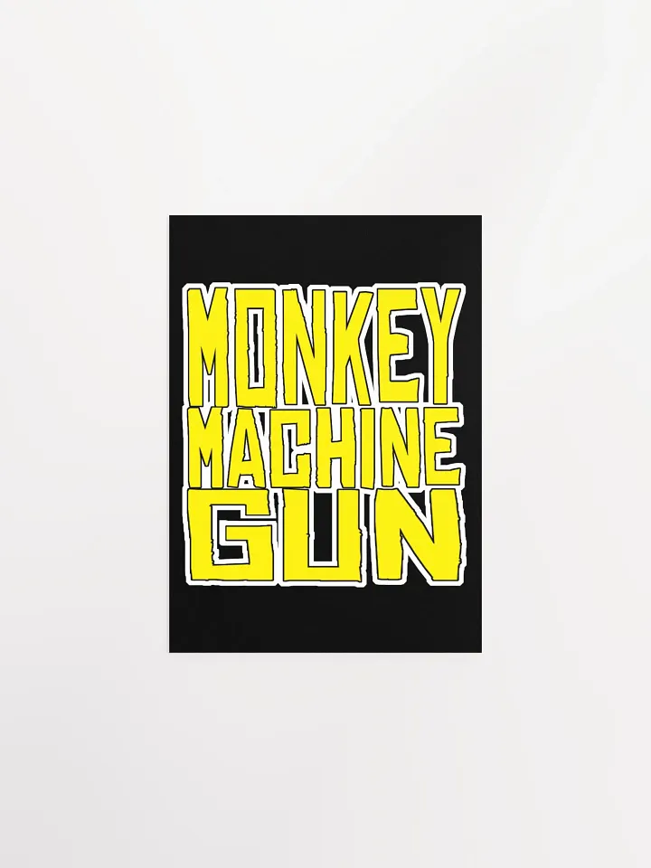 Monkey Machine Gun on the Wall product image (10)