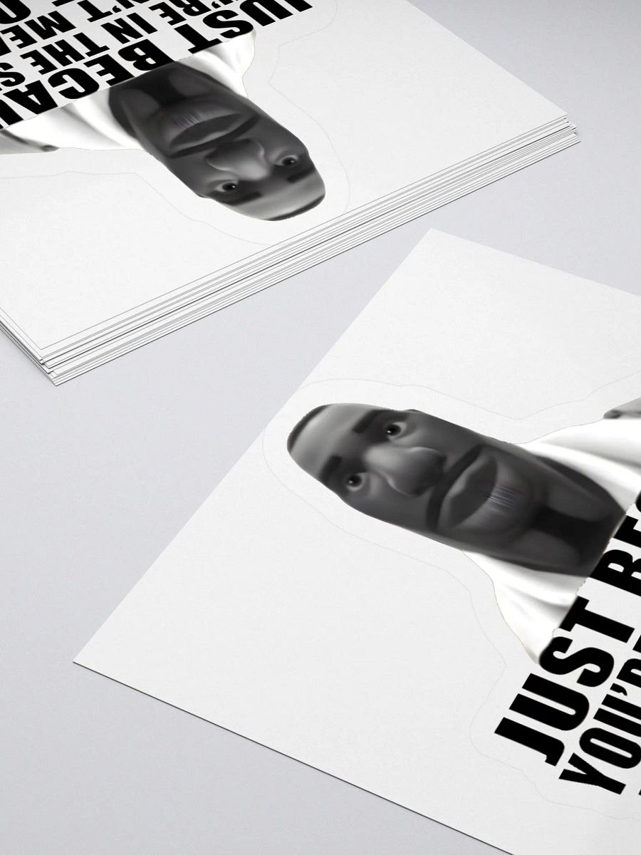 Just Because You're In The Storm Doesn't Mean It's Game Over Sticker product image (4)