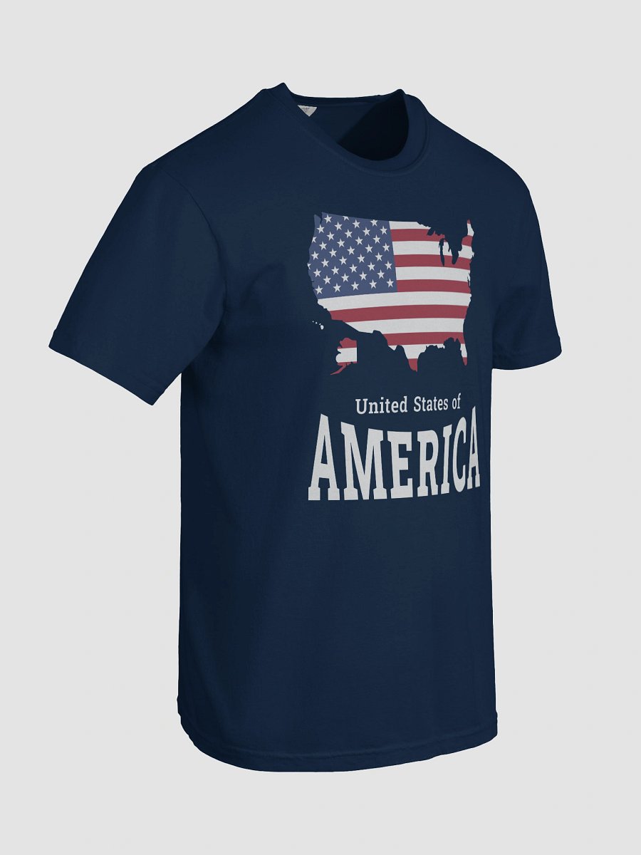 USA Independence Day T-shirt, Map of America product image (15)
