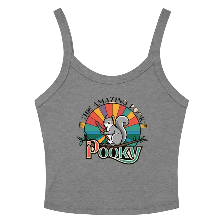 The Amazing Pooky Women's Micro-Rib Tank Top product image (2)