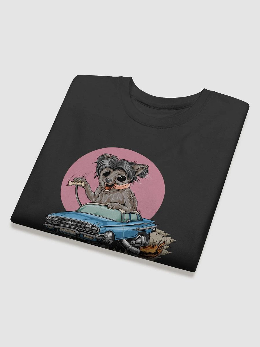 Roscoe the dog and 1960 Chevy Sweater Cotton Heritage Premium Sweatshirt by Cotton Heritage product image (4)