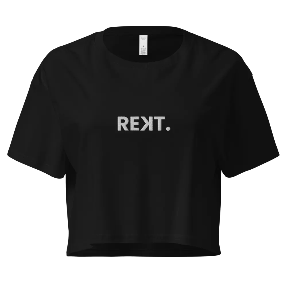 Get Rekt Premium Crop Top product image (1)