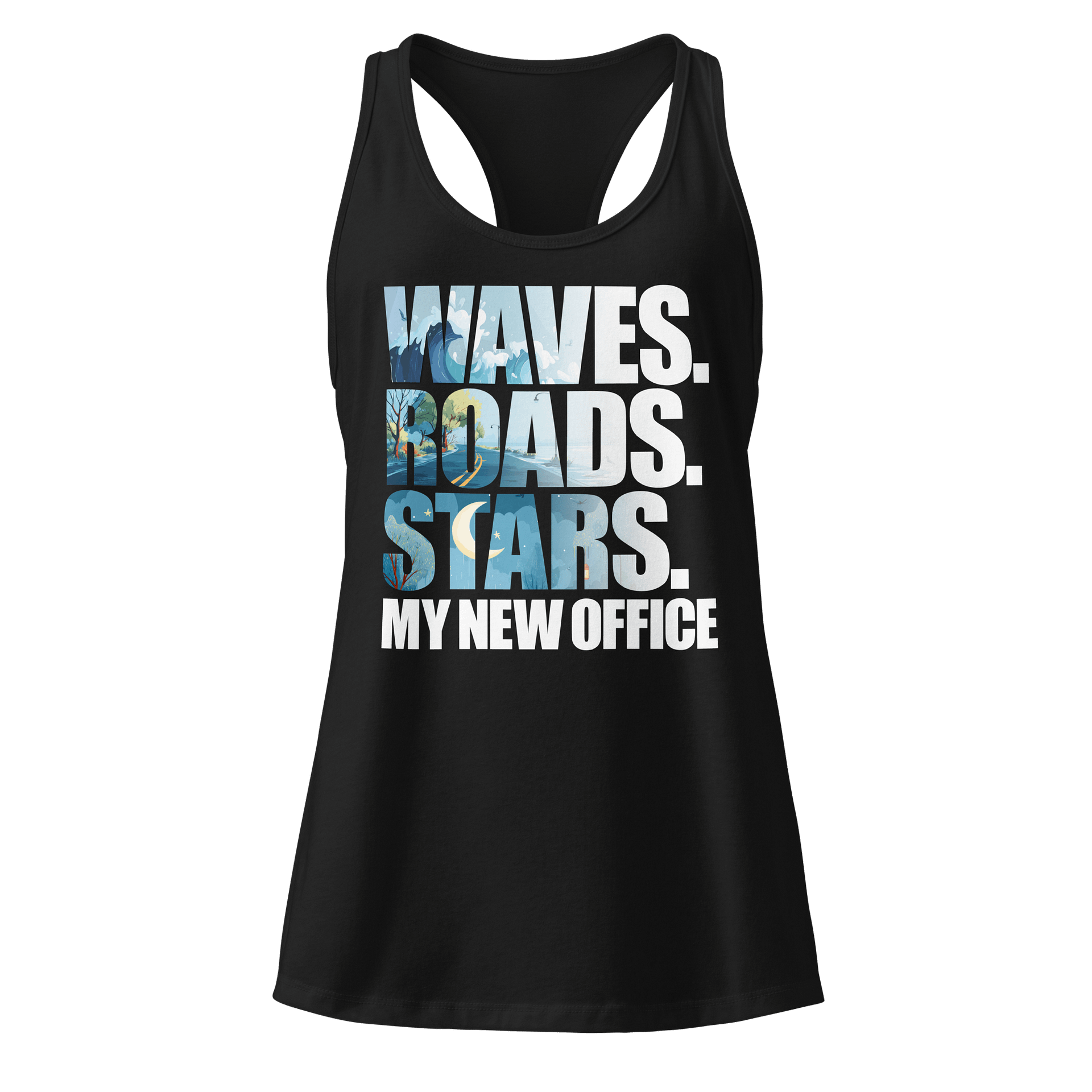 Waves, roads, stars. My new office TANK product image (1)