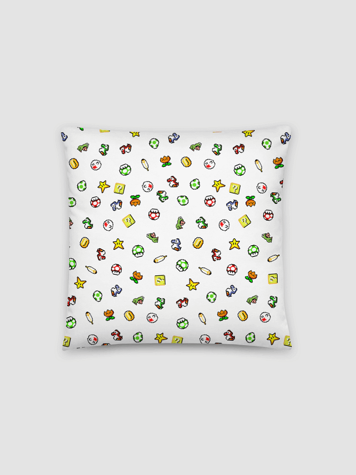 All Over Pixel Mario Print Pillowcase product image (1)