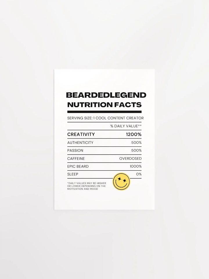 Nutrition Poster product image (1)