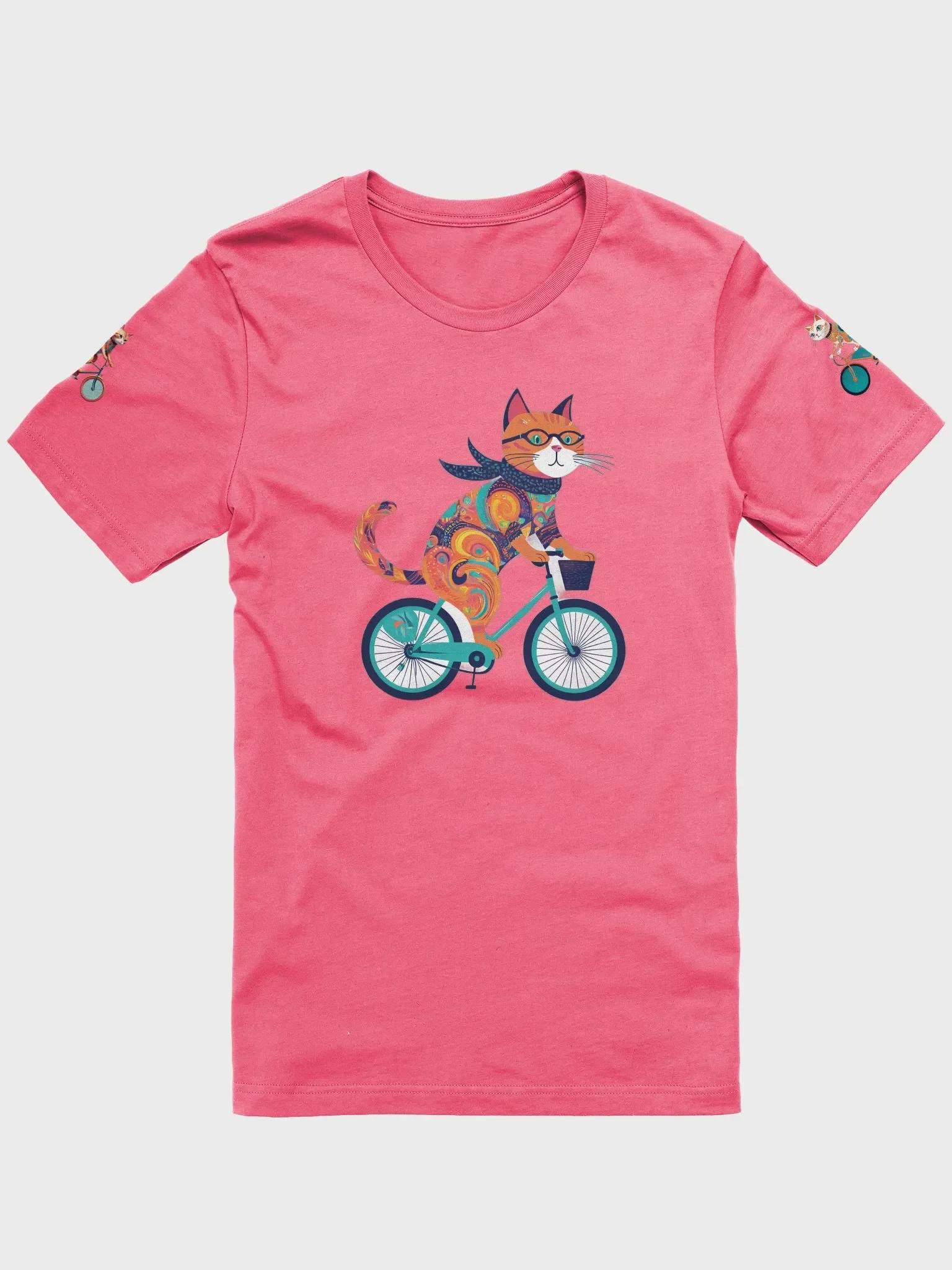 Abstract Cats Riding A Bike product image (9)