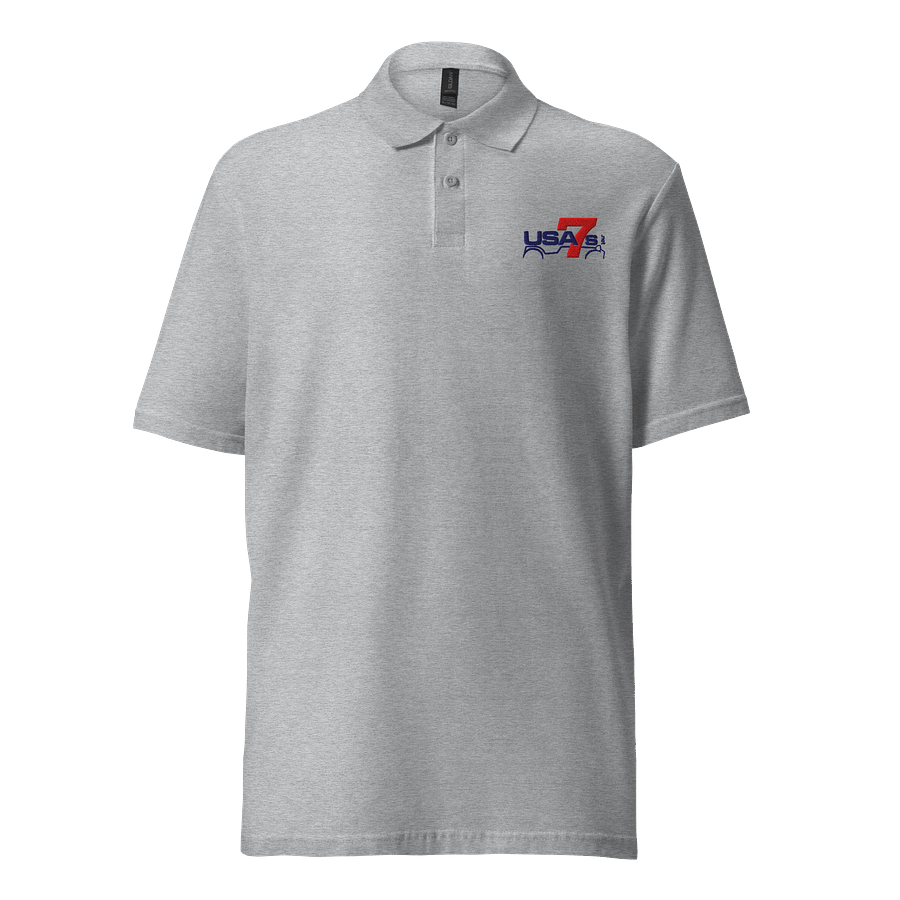Polo Shirts with Blue & Red Logo product image (1)