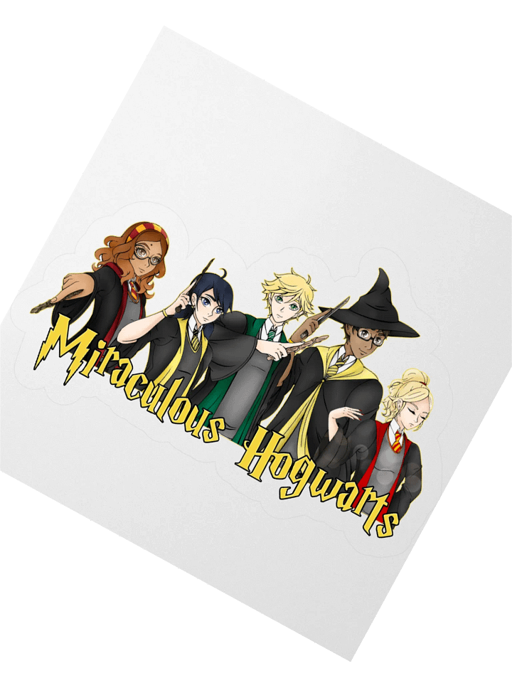 Miraculous Hogwarts Stickers! product image (1)