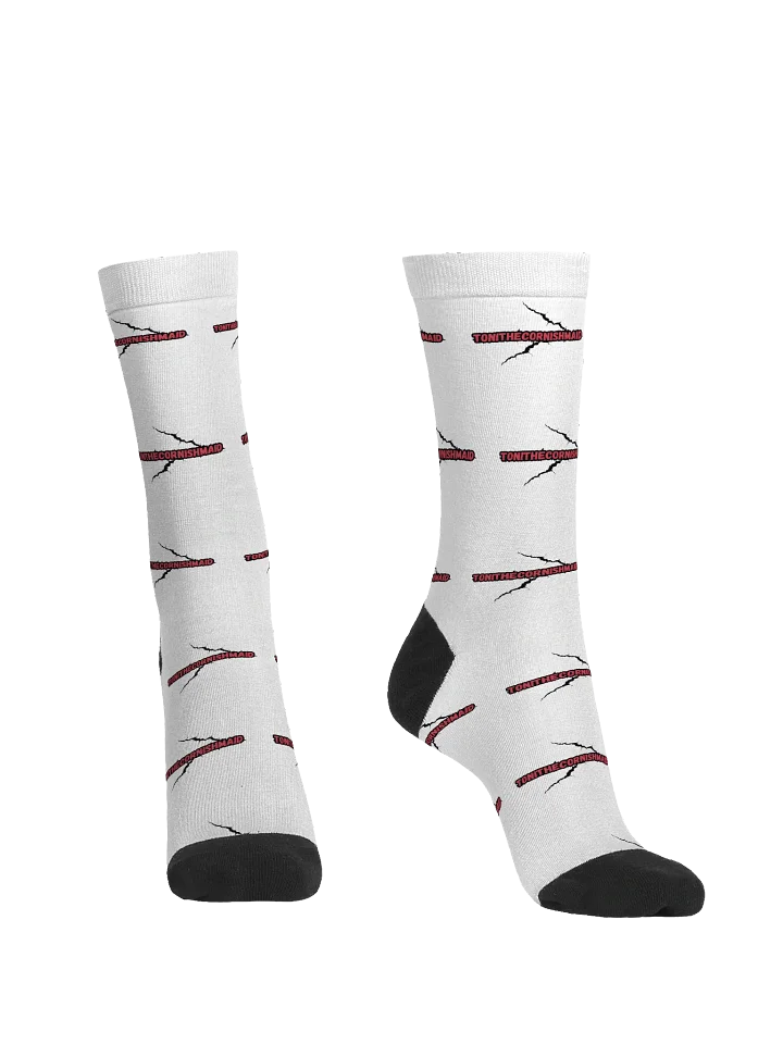 ToniTheCornishMaid Crack socks (white) product image (2)