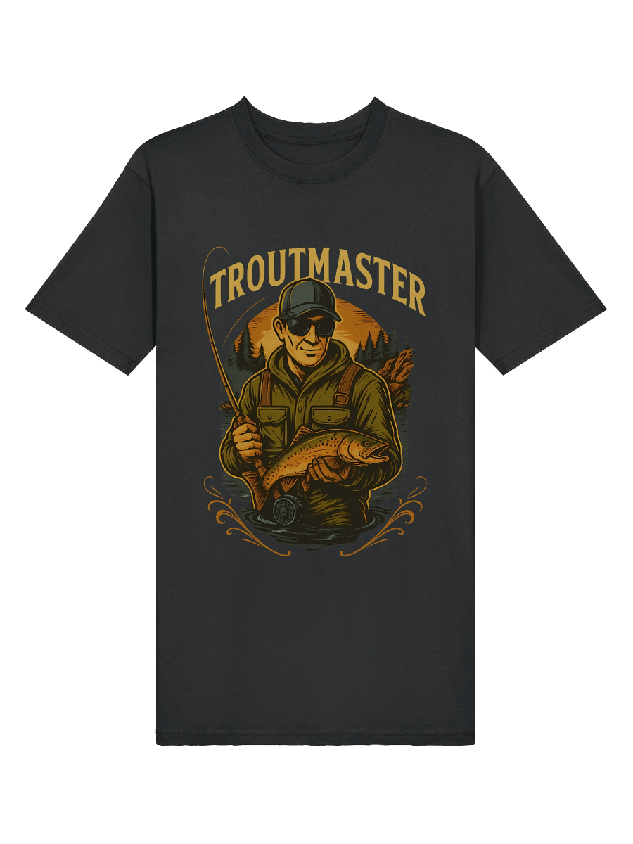 Trout Fishing T-Shirt – Troutmaster Trophy Trout Angler Tee for Fishermen product image (3)