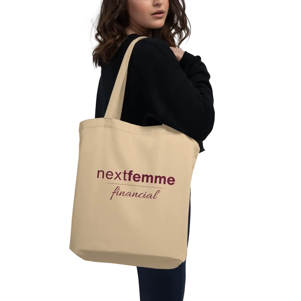 Eco Tote with Maroon Logotype product image (7)