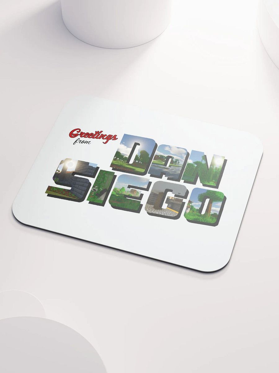 "Greetings from Dan Siego" Mouse Pad product image (1)
