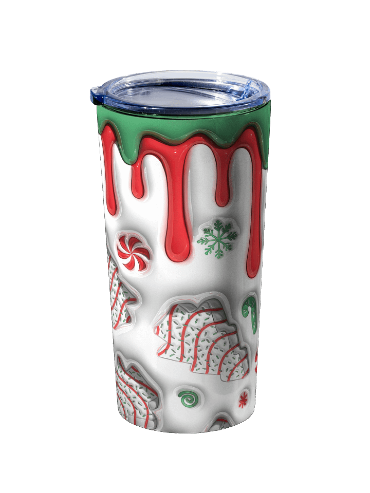 Festive Holiday Stainless Steel Tumbler product image (2)