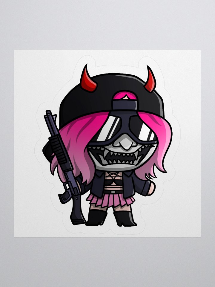 Luna "Sakura" Purpose Chibi Sticker product image (1)